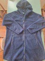 Toller Mantel Jacke Teddyplüsch blau XL Niedersachsen - Großefehn Vorschau