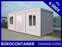 Wohncontainer | Bürocontainer | Container | Baucontainer | Lagercontainer | Gartencontainer | Containerhaus | TEILWEISE SOFORT VERFÜGBAR 240x600 Sachsen-Anhalt - Halle Vorschau