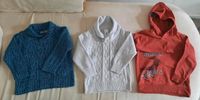 Pullover Paket 92 98 Strick mit Schalkragen & Hoodie mit Kapuze Berlin - Lichterfelde Vorschau