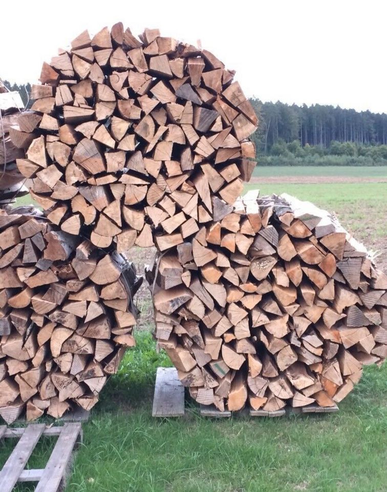 Brennholz Fichte/Buche ofenfertig, trocken, Top Qualität! in Treffelstein