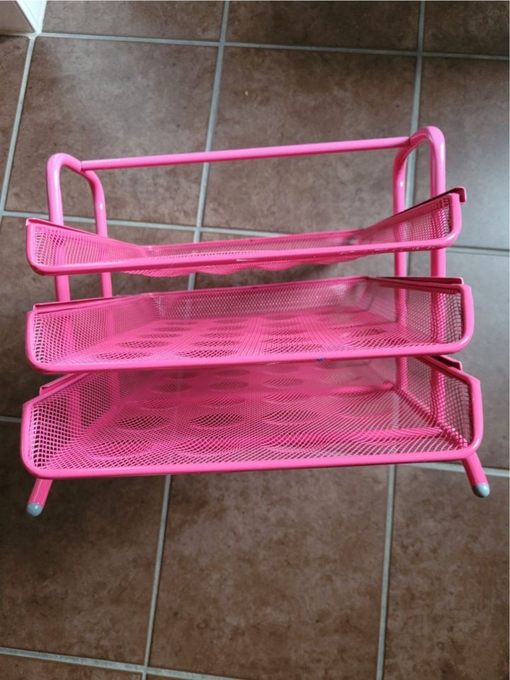 Ikea Ablagekorb mit 3 Ablagen pink / rosa in Stolberg (Rhld)