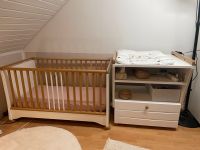 Hülsta Kleinkindbett und Wickelkommode / Babyzimmer /Kinderzimmer Baden-Württemberg - Ditzingen Vorschau