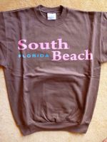 South Beach - Miami Florida Pulli Pullover braun rosa S 36 38 USA Rheinland-Pfalz - Dorsheim Vorschau