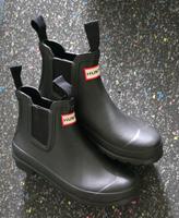 Hunter Chelsea Boots mit Label-Badge in black Baden-Württemberg - Pforzheim Vorschau
