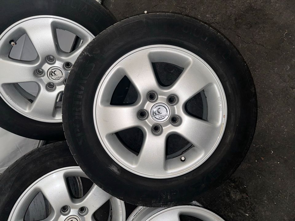 4x felgen 5x112 mit reifen 205/60R15 in Kamp-Lintfort