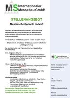 Job Maschinenbediener/in (m/w/d) Colditz - Colditz Vorschau