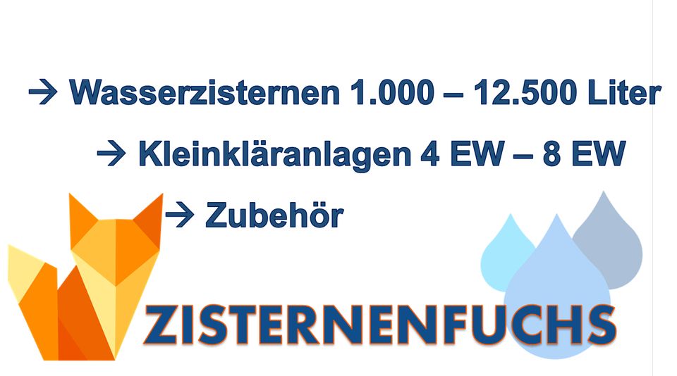 Zisterne, Kleinkläranlage, Sammelgrube NEU! 1700 bis 12500 Liter! in Tharandt