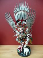 Garuda Figur Holzskulptur Indonesien Bali Rarität Thüringen - Weimar Vorschau