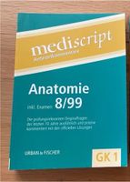 Fachbuch Medizin mediscript "Anatomie" inkl. Examen 8/99 Baden-Württemberg - Deißlingen Vorschau