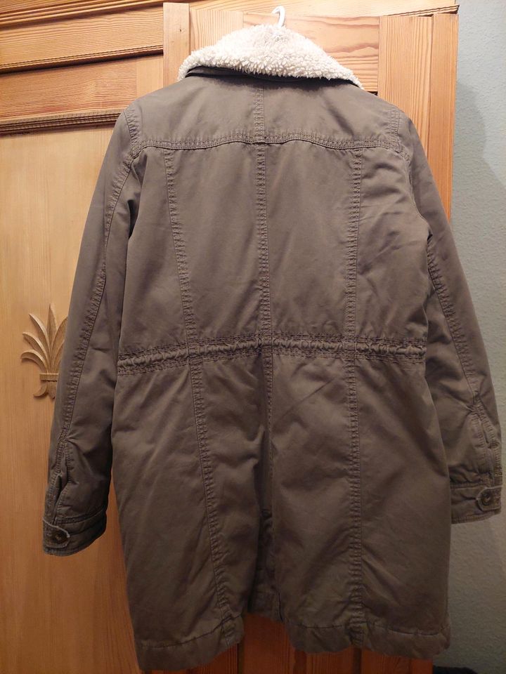 H&M Parka, Winterjacke , gefüttert, Gr 42 , oliv in Bochum