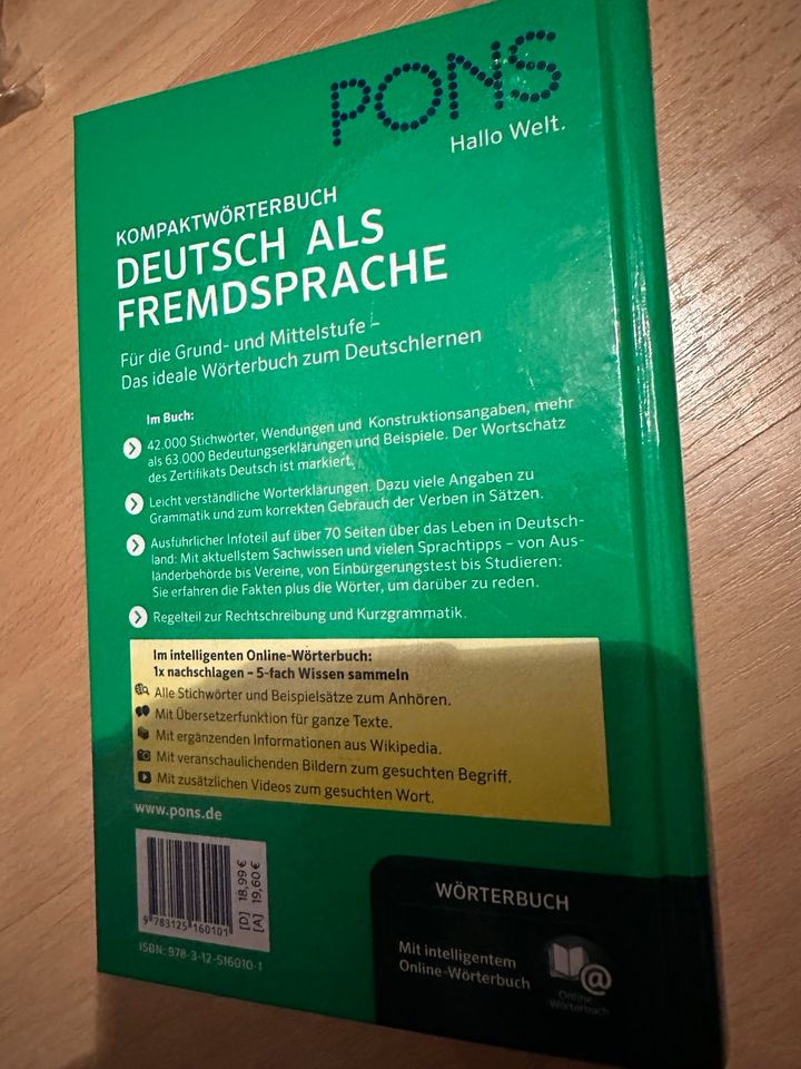 Pons Deutsch als Fremdsprache deutsch lernen Einbürgerung Abitur in Mörfelden-Walldorf