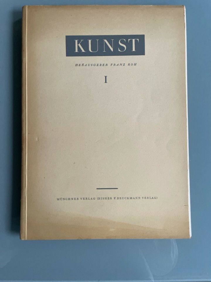 Buch - Kunst- Herausgeber Franz Roh 1948 in Selm