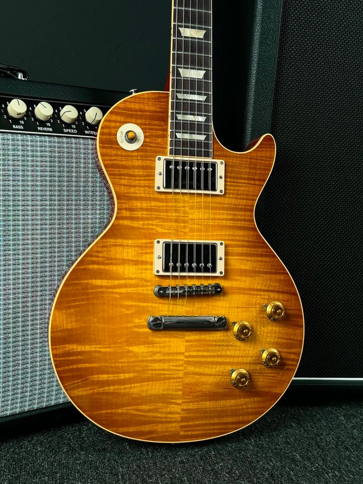 2010 Gibson 59 Yamano VOS Hard Rock Flame Maple Dirty Lemon -3,85 in Kiefersfelden