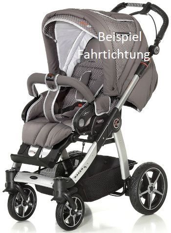 Kinderwagen Hartan Racer GT Kunstleder beige cappuccino in Bautzen