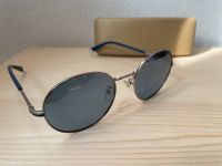 Polaroid Sonnenbrille Unisex Silber Blau Rund Hippie Retro München - Ramersdorf-Perlach Vorschau