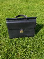 TEXIER voll Leder Aktentasche Tasche Vintage schwarz Bayern - Bad Füssing Vorschau