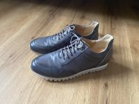 Lloyd Sneaker Schuhe Schnürschuhe blau grau dunkelblau Leder wie Niedersachsen - Hoya Vorschau