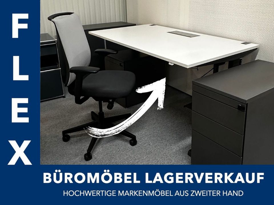 16x Steelcase ActivaLift2 elektr. Schreibtisch 160x90 (NP 2732€) in Karlsruhe