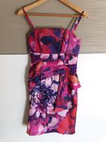 Abendkleid/Cocktailkleid mit Blumenmuster von Coast Größe 34 Hessen - Fulda Vorschau