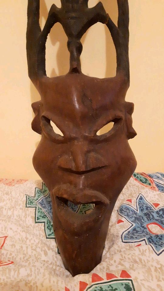 Afrikanische Maske in Eckernförde