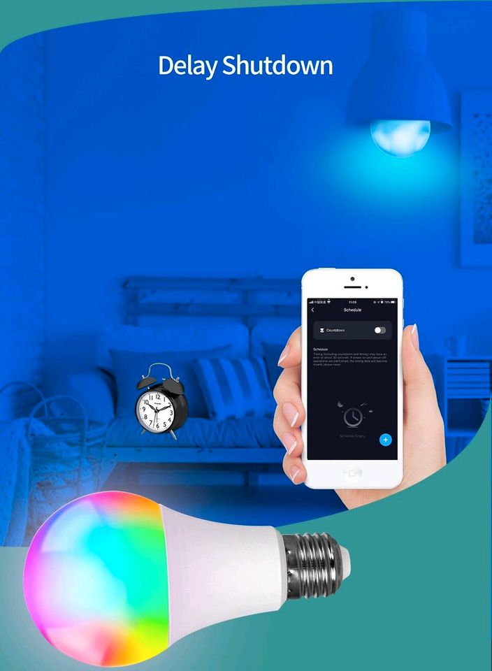 Smart LED Lampe Bluetooth wifi RGB in Dresden