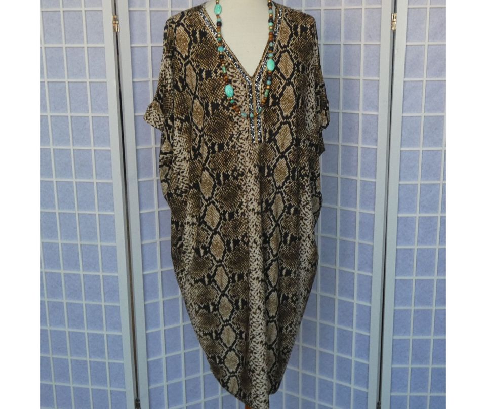 slinky Kleid Tunika Party Style 44 46 48 dehnbar Snake Print in Köln -  Humboldt-Gremberg | eBay Kleinanzeigen ist jetzt Kleinanzeigen