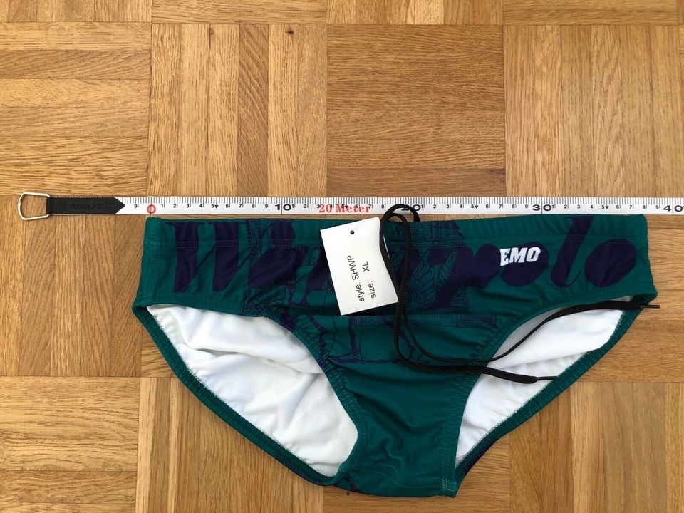 EMO Badehose, LACARUNA Series, Vintage (Green), XL in Köln