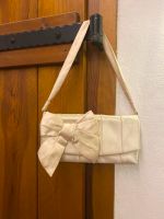 Clutch Abendtasche Satin beige Creme Schleife Hohen Neuendorf - Bergfelde Vorschau