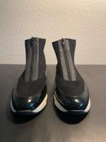 Unisa hohe RV-Sneaker, schwarz, Wildleder, Neopren, Lack, Gr. 37 Niedersachsen - Göttingen Vorschau