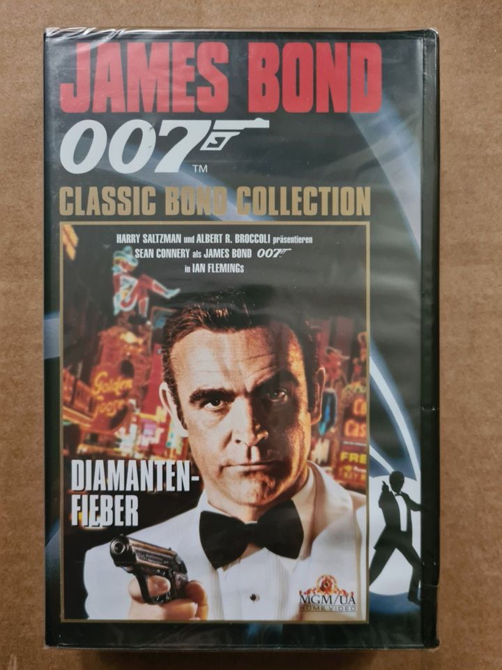 James Bond 007 - Diamantenfieber [VHS] NEU! Noch eingeschweißt in Gifhorn