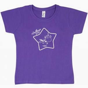 Kinder T-Shirt "Soulhorse" 104/116 lila, K19 in Holzheim a. Lech