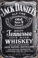 Jack Daniels Tennessee Whiskey Blechschild Oppenheim - Köngernheim Vorschau