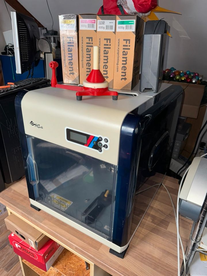 SCHNÄPPCHEN Da Vinci Dual 2.0 3D Drucker inkl Filament in Aalen