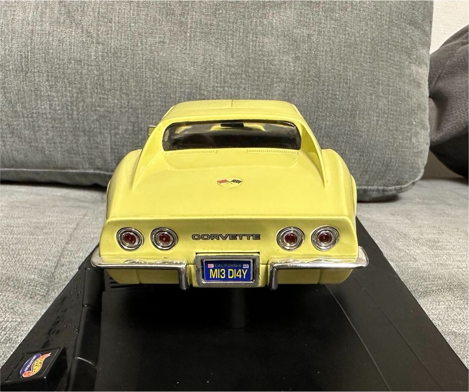 Modellauto 1:18 1969 Chevrolet Corvette ZL1 Stingray Hot-Wheels in Frankfurt am Main