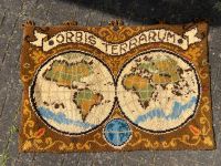 Großes Wandbild (Weltkugel) Orbis Terrarum vintage Hessen - Dornburg Vorschau