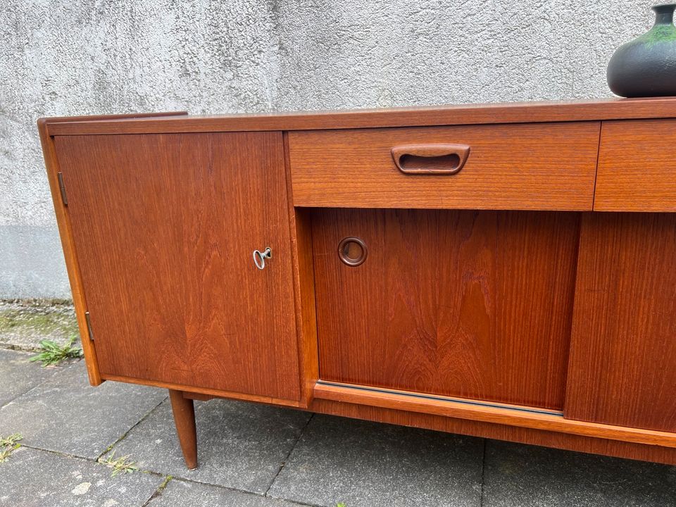 Midcentury Sideboard Vintage Teak Danish Design in Hürth