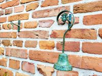 Vintage Wandglocke Gusseisen antik Glocke mit Seilzug NEU/VERSAND Nordrhein-Westfalen - Dormagen Vorschau