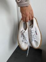 Weiße Superga Schuhe Bayern - Wallersdorf Vorschau