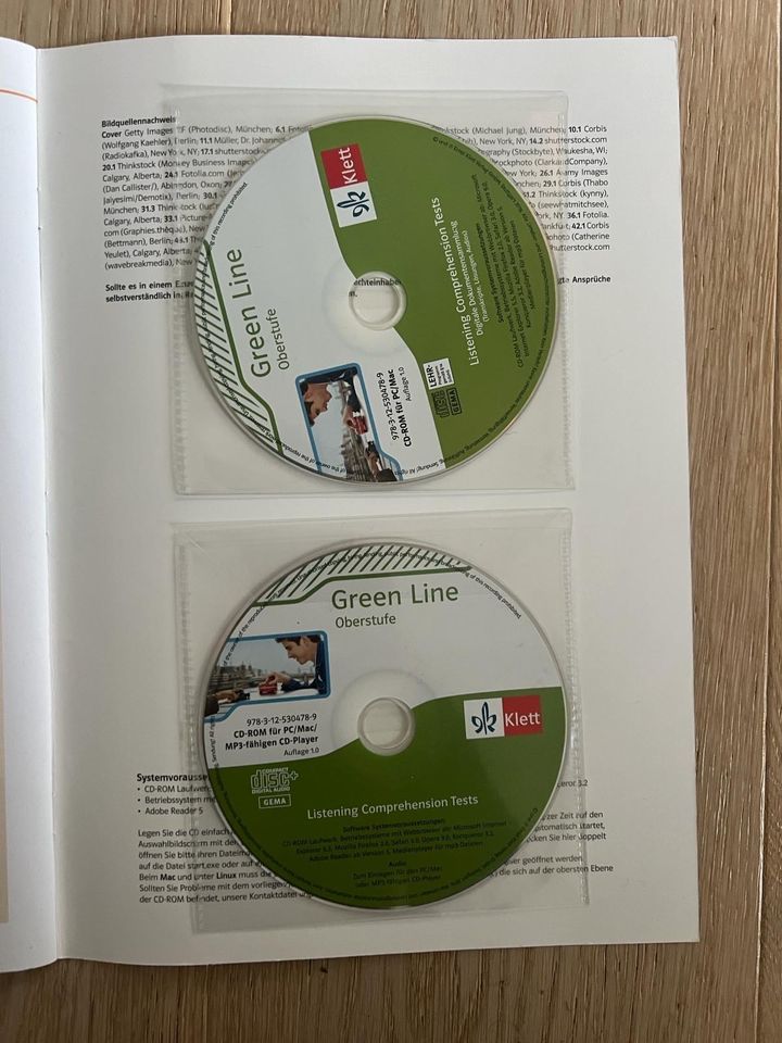 Green Line Oberstufe Listening Comprehension Test mit CD in Herford