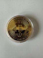 Bitcoin physische Münze VERGOLDET 1 Unze Nordrhein-Westfalen - Meerbusch Vorschau
