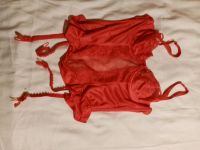 Qualität Lingerie-Wäsche 3tlg. Korsage.. in Klar-Rot  Gr. 36  Gu Hessen - Rüsselsheim Vorschau