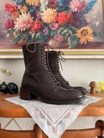 Vintage Stiefel Stiefeletten Schnürstiefel viktorianisch antik Berlin - Köpenick Vorschau