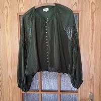 Bluse, Polyester, olivgrün, Gr.XL, Marke ONLY, ganz chic, wie neu Niedersachsen - Holzminden Vorschau