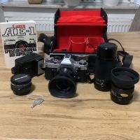 Canon AE - 1 Camera mit 4 Objektiven Baden-Württemberg - Mannheim Vorschau