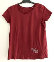 T-Shirt mit Gomera Gecko - rot - Größe M Brandenburg - Potsdam Vorschau