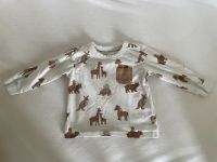 Baby Langarmshirt in cremeweiß mit Giraffen & Co von C&A Gr. 74 Nordrhein-Westfalen - Detmold Vorschau