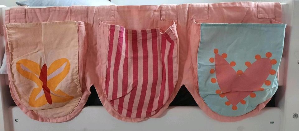 FLEXA Hochbett Betttaschen Taschen Utensilo Prinzessin in Gudensberg