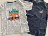 T-Shirt 2 Stk. Gr 128 vertbaudet surfen VW-Bus Baden-Württemberg - Spaichingen Vorschau