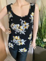 Only Sommerbluse Top Bluse Gr: 40- 42 schwarz gelb Blumen Thüringen - Camburg Vorschau