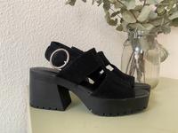 Sandalen Blockabsatz Plateau H&M Divided Vintage Retro Style Berlin - Lichtenberg Vorschau